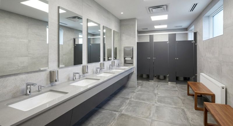 Industrial Bathroom Renovation in Charleston, SC