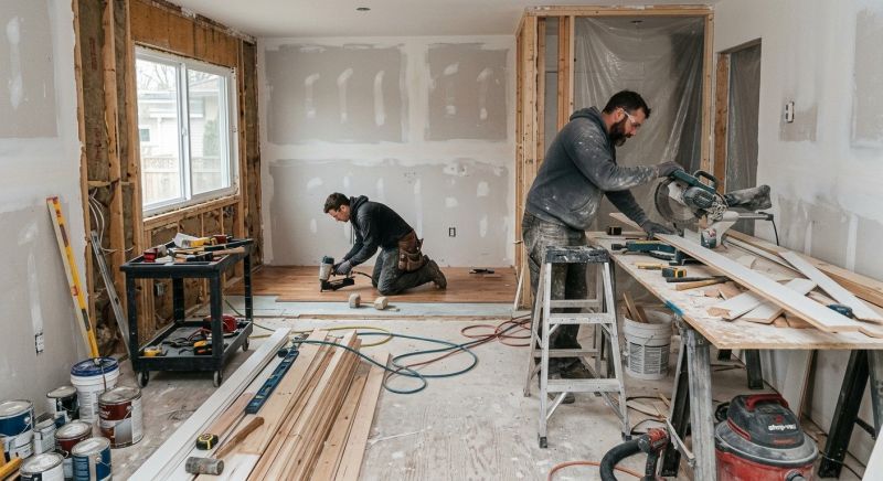 Rec Room Renovation in Conroe, TX